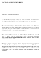 Different Aspects of Waiting on the Lord. Peter Tan..pdf